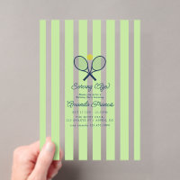 Fête d'anniversaire de tennis preppy selon l'âge