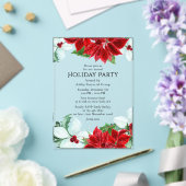 Invitations En Acrylique Fête de Noël de l'entreprise moderne (Insitu (Mariage))