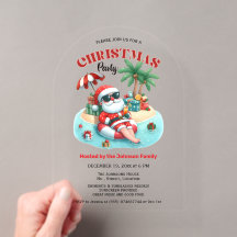 Fête de Noël Tropical Beach & Père Noël