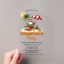 Fête de Noël Tropical Beach & Père Noël