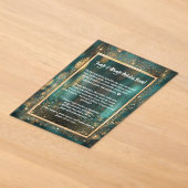 Invitations En Acrylique Fête de vacances élégante et festive (Poser)