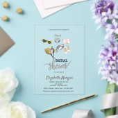 Invitations En Acrylique Fête des mariées de plage Tropical cool (Insitu (Mariage))