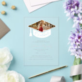 Invitations En Acrylique Fête d'obtention d'un diplôme de photographie mode (Insitu (Mariage))
