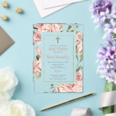 Invitations En Acrylique Fille de baptême espagnole (Insitu (Mariage))