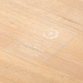 Invitations En Acrylique First Holy Communion (Poser)