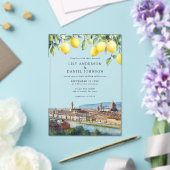 Invitations En Acrylique Florence Lemons Italian Wedding (Insitu (Mariage))