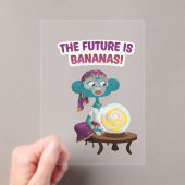 Invitations En Acrylique fortune teller monkey (In situ (ordinateur de poche))