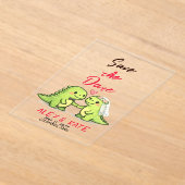 Invitations En Acrylique Funny Wedding Save the Date (Poser)