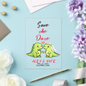 Invitations En Acrylique Funny Wedding Save the Date (Insitu (Mariage))