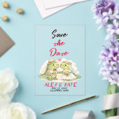 Invitations En Acrylique Funny Wedding Save the Date  (Insitu (Mariage))