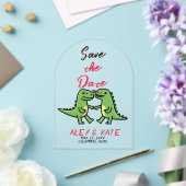 Invitations En Acrylique Funny Wedding Save the Date  (Insitu (Mariage))
