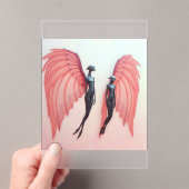 Invitations En Acrylique "Gardiennes de l'Intermonde" (In situ (ordinateur de poche))