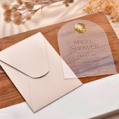 Invitations En Acrylique Gold Disco Ball Sparkle Fête des mariées