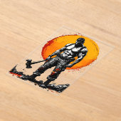 Invitations En Acrylique guerrier barbare médiéval imaginaire hummer force (Poser)