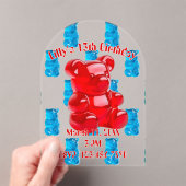 Invitations En Acrylique Gummy Jelly (In situ (ordinateur de poche))