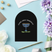 Invitations En Acrylique Happy Hanukkah! (Insitu (Mariage))