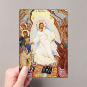 Invitations En Acrylique Icône orthodoxe de l'Anastasis Résurrection (In situ (ordinateur de poche))