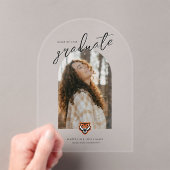 Invitations En Acrylique Idaho State University Bengals Spirit Design (In situ (ordinateur de poche))