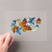 Invitations En Acrylique Infinity of Monarch Butterflies (In situ (ordinateur de poche))