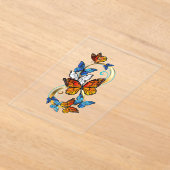 Invitations En Acrylique Infinity of Monarch Butterflies (Poser)