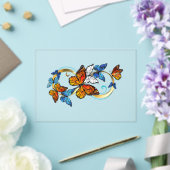 Invitations En Acrylique Infinity of Monarch Butterflies (Insitu (Mariage))