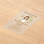 Invitations En Acrylique Invitación acrílico GEORGIA Primera Comunión (Poser)