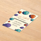 Invitations En Acrylique Invitations Acrylique Set Enregistrer la carte de  (Poser)