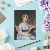 Invitations En Acrylique Jane Austen portrait (Insitu (Mariage))