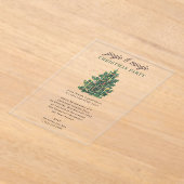 Invitations En Acrylique Jingle and Mingle Holiday Christmas Party (Poser)