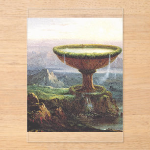 Invitations En Acrylique La coupe du Titan par Thomas Cole