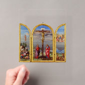 Invitations En Acrylique La Crucifixion par Francesco Granacci (In situ (ordinateur de poche))