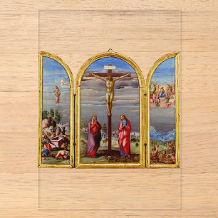 Invitations En Acrylique La Crucifixion par Francesco Granacci