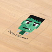 Invitations En Acrylique La tête du monstre Frankenstein (Poser)