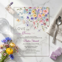 L'amour est en fleurs Demoiselles d'honneur Shower