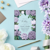 Invitations En Acrylique Lavender Smoke, Lilac Ash & Moonstone Wedding (Insitu (Mariage))