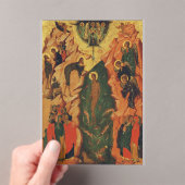 Invitations En Acrylique Le baptême de Jésus-Christ icône byzantine (In situ (ordinateur de poche))