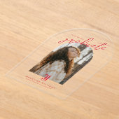 Invitations En Acrylique Licence de l'Université d'État de Jacksonville (Poser)