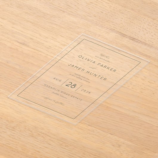 INVITATIONS EN ACRYLIQUE ___LLMGEN___ 16 (Poser)