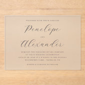 INVITATIONS EN ACRYLIQUE ___LLMGEN___ 16 (Recto)