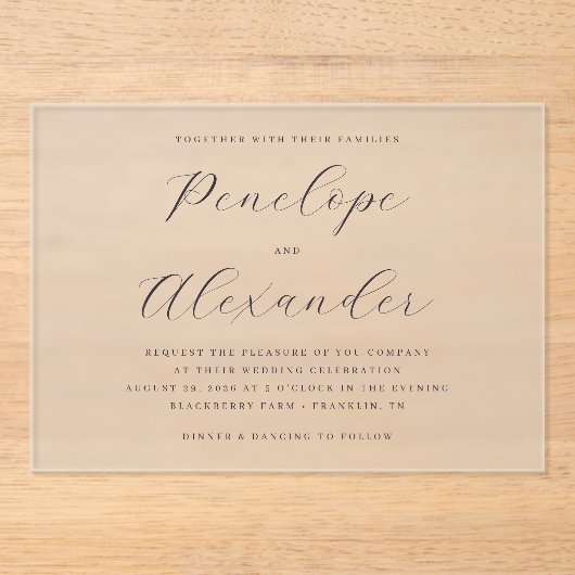 INVITATIONS EN ACRYLIQUE ___LLMGEN___ 16 (Recto)