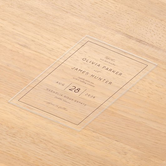 INVITATIONS EN ACRYLIQUE ___LLMGEN___ 16 (Poser)