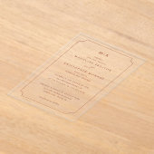 INVITATIONS EN ACRYLIQUE ___LLMGEN___ 16 (Poser)