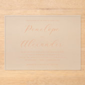 INVITATIONS EN ACRYLIQUE ___LLMGEN___ 16 (Recto)