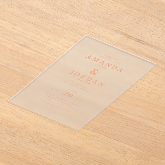 INVITATIONS EN ACRYLIQUE ___LLMGEN___ 17 (Poser)