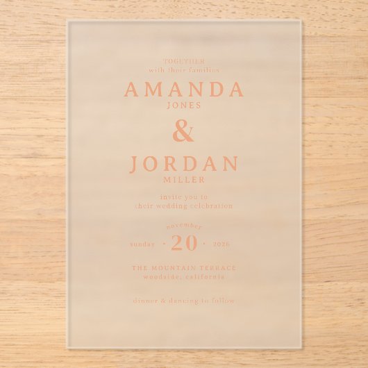 INVITATIONS EN ACRYLIQUE ___LLMGEN___ 17 (Recto)