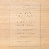 INVITATIONS EN ACRYLIQUE ___LLMGEN___ 17 (Recto)