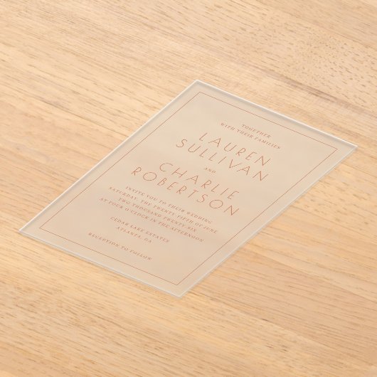 INVITATIONS EN ACRYLIQUE ___LLMGEN___ 17 (Poser)