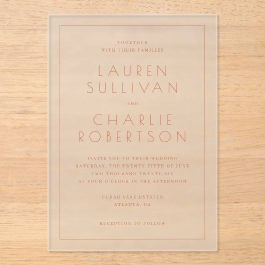 INVITATIONS EN ACRYLIQUE ___LLMGEN___ 17 (Recto)