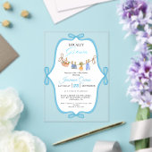 Invitations En Acrylique Locally grown boy baby shower Baby sprinkle (Insitu (Mariage))