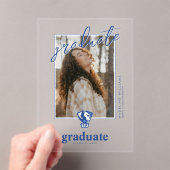 Invitations En Acrylique Logo Eastern Illinois University Panthers (In situ (ordinateur de poche))